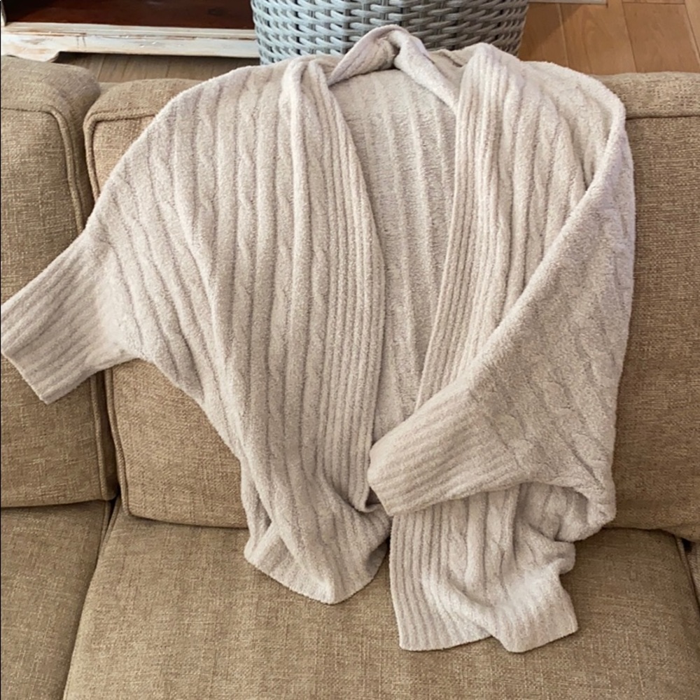Barefoot Dreams - almond S/M Sweater